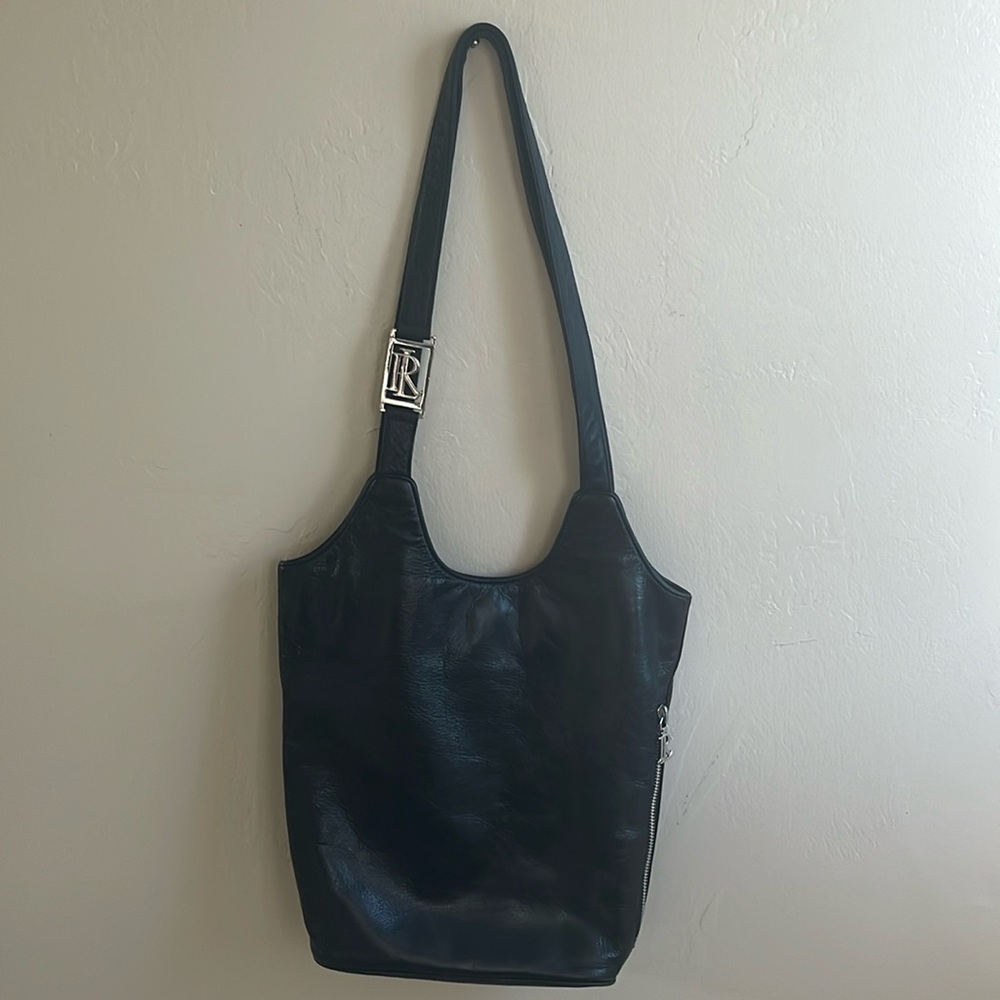 Vintage Ralph Lauren leather handbag